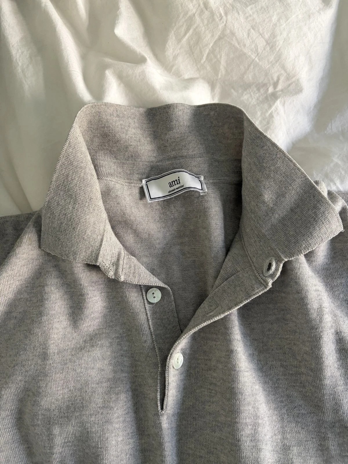 Polo neck knitted wool sweater — streetwear — resale