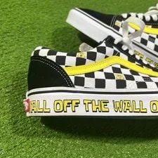 Limited Edition SpongeBob Vans 8.5Mb 10Wmn Classic Checker 1 Wear Skater 2
