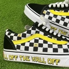 Limited Edition SpongeBob Vans 8.5Mb 10Wmn Classic Checker 1 Wear Skater 3