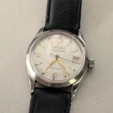 Rolex — Rolex Oysterdate Precision Manual Honeycomb ** Dial Date Banda Leather Strap — Watch — resale