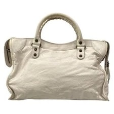 Balenciaga the City 2-way Shoulder Bag Handbag 115748 Auth 4