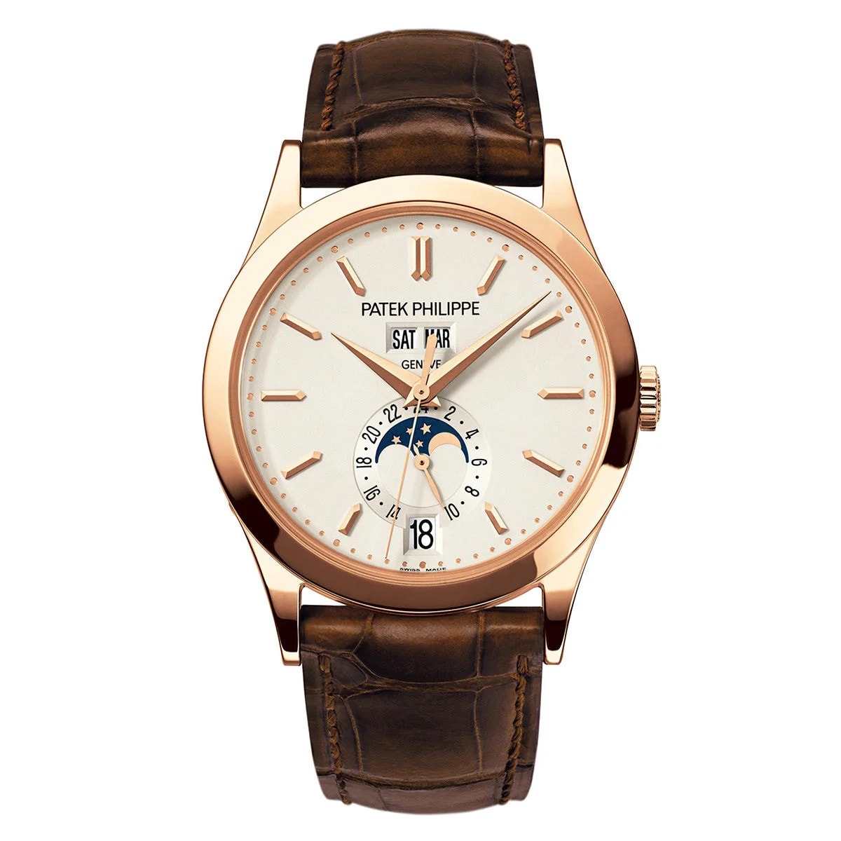 Worldofluxuryus — Patek Philippe Complicated 18K Rose Gold — Watch — resale