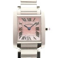Cartier — Cartier Tank Française SM W51028Q3 Pink Dial GZl1ktde — Watch — resale