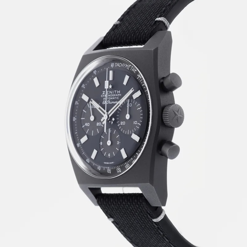 Zenith Chronomaster El Primero 50th Anniversary A384 Revival 'Shadow' Chronograph Special Edition 97.T384.4061 2