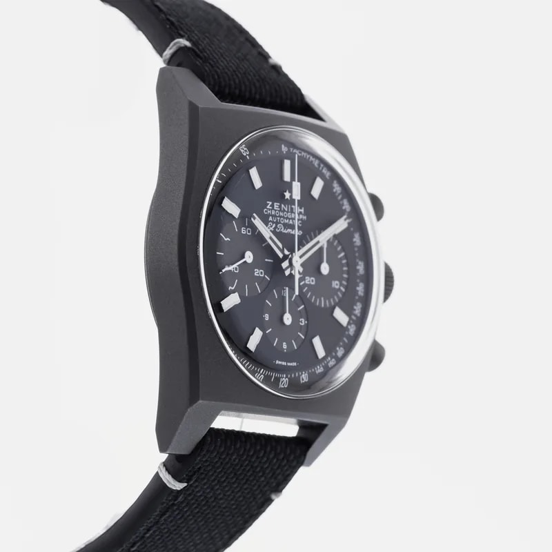 Zenith Chronomaster El Primero 50th Anniversary A384 Revival 'Shadow' Chronograph Special Edition 97.T384.4061 4