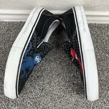 Vans X Krooked Skate Slip-On By Natas for Ray Barbee Skate Shoes ’S 3