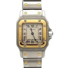 Cartier — [Unserviced - Value Price] Cartier Santos SM Two-Tone Stainless St... — Watch — resale