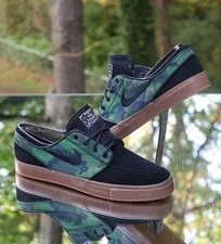 Nike SB — Nike SB Zoom Stefan Janoski Erdl Camo 2013 Size 12 Custom 633300-031 — Sneaker — resale
