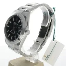 Rolex DateJust 41 SS 126300 Black Dial 41mm Automatic Swiss Made 2