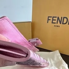 Fendi WOC Continental Wallet Embossed Logo 3