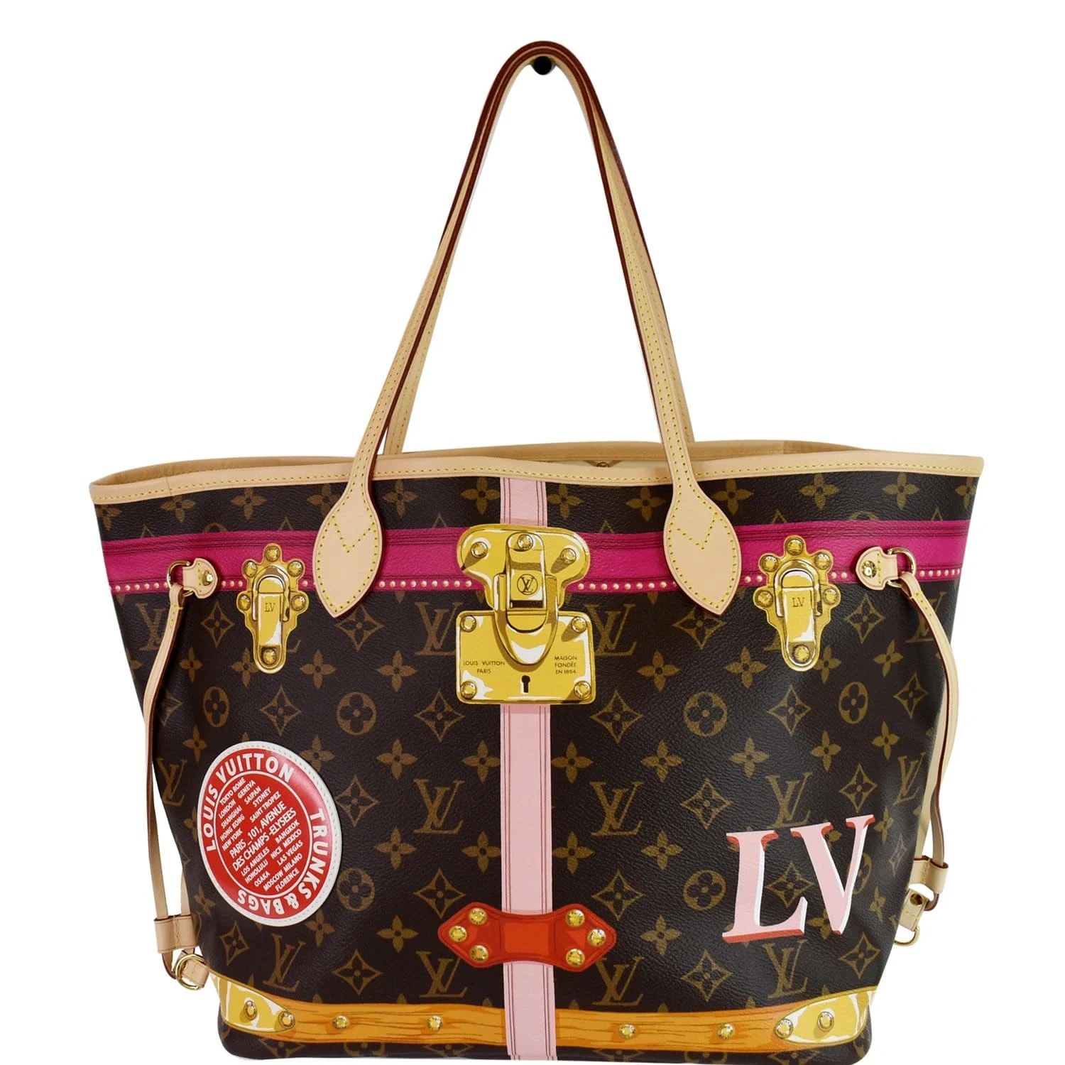 Louis Vuitton — Louis Vuitton Neverfull Summer Trunk — Handbag — resale