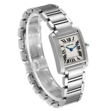 Cartier Tank Francaise Small Steel Quartz W51008Q3 3