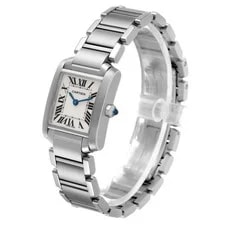 Cartier Tank Francaise Small Steel Quartz W51008Q3 4