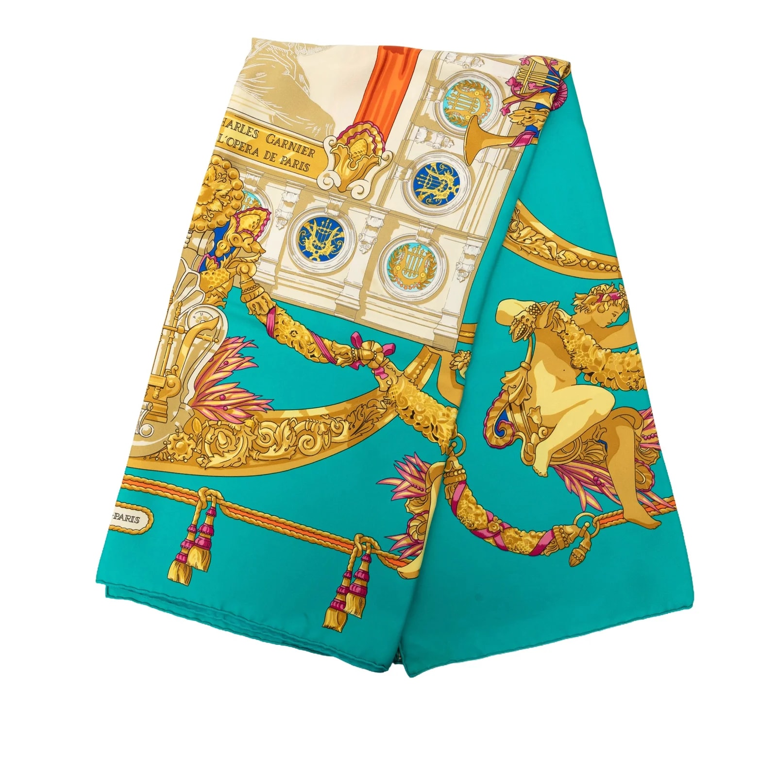 Hermès — Hommage A Charles Garnier Scarf 90 — Accessory — resale