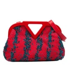 Bottega Veneta — Bottega Veneta Medium the Point Triangle Satchel — Handbag — deal