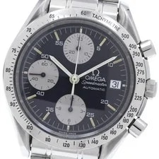 Omega — Omega Speedmaster 3511.80 Date Chronograph Navy Dial Automatic 's_938046 — Watch — resale