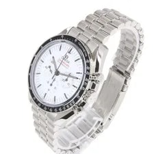 Omega Speedmaster Moonwatch 310.30.42.50.04.001 40mm SS White Dial #KN160 2
