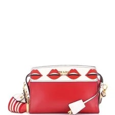 Prada — Prada Esplanade Crossbody Printed and City Calf Small — Handbag — resale
