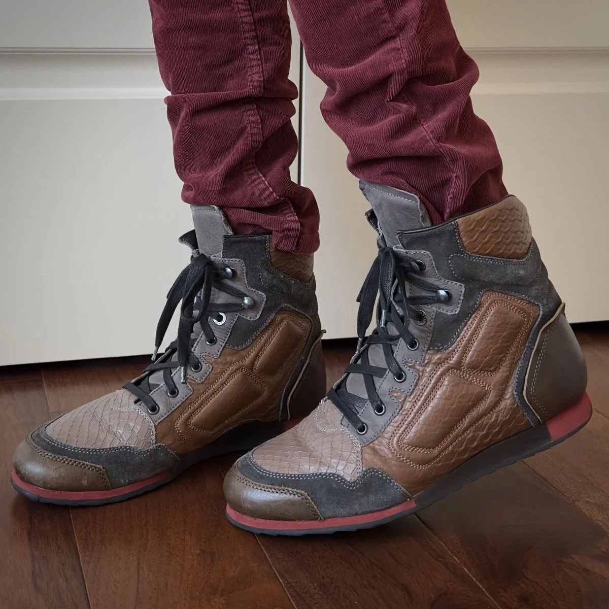 Lanvin — Lanvin A/W 2012 Neo High-Top Boots — Sneaker — resale
