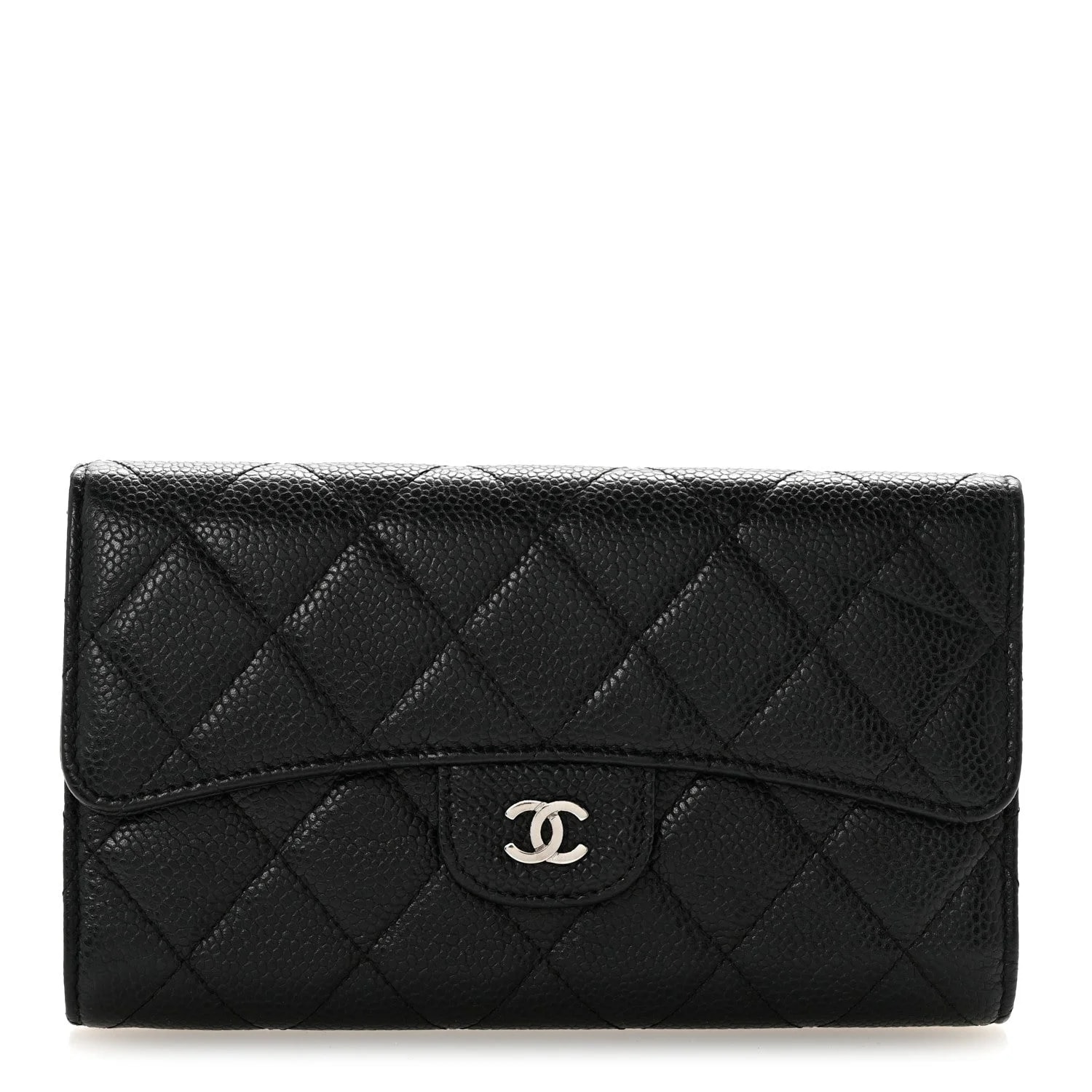 Chanel — Large Gusset Flap Wallet — Accessory — resale
