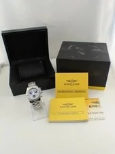 Breitling — Breitling Colt Chronograph A7338011 Quartz 41mm Box Papers Silver;White;Blue — Watch — resale