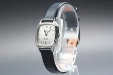 1970s Omega de Ville Quartz Cal.1353 Push Crown Silver Steel 2