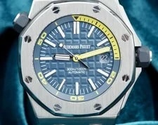 2019 Audemars Piguet Royal Oak Offshore Diver 15710st Blue Dial 2