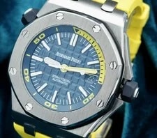 2019 Audemars Piguet Royal Oak Offshore Diver 15710st Blue Dial 3