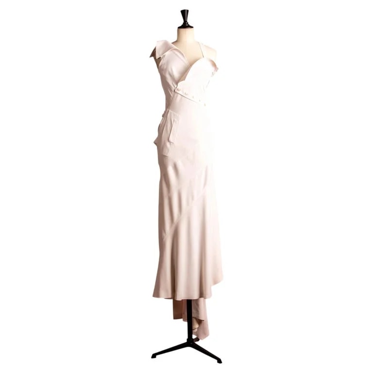Christian Dior, John Galliano for Christian Dior — Christian Dior Evening Dress 'Logomania' By John Galliano — Clothing — resale