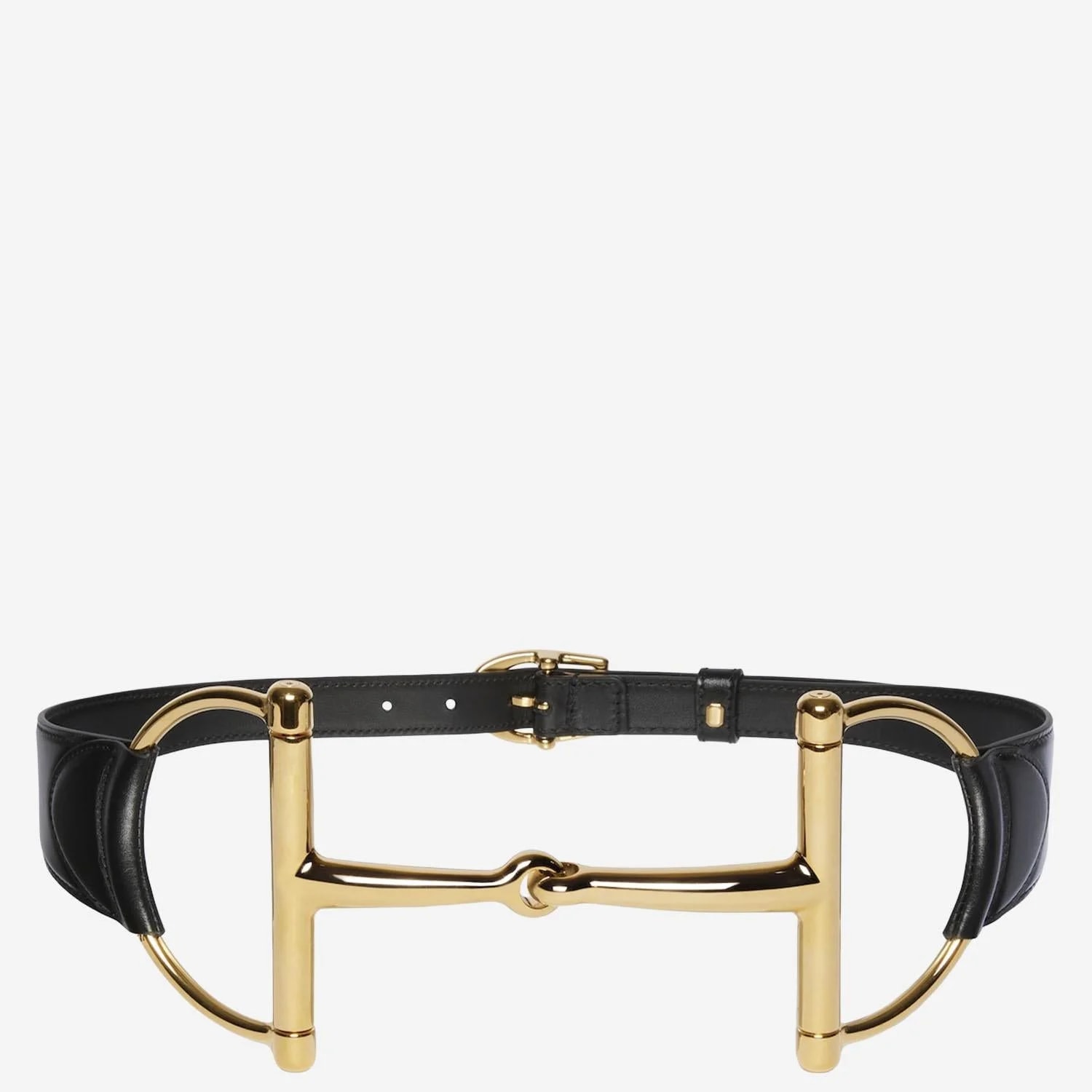Gucci Oversized Clasp Calf Skin Belt — 2
