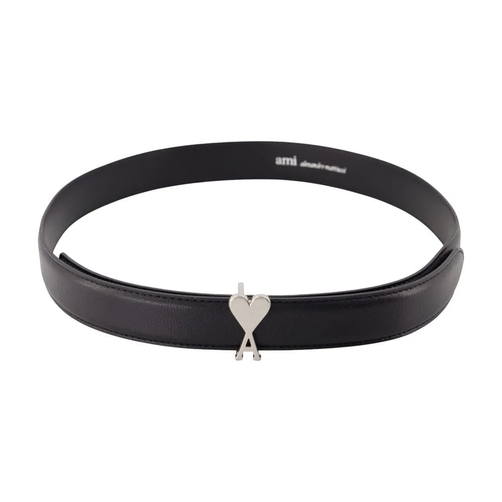 AMI Paris — Ami Paris Heart Buckle Belt — — Accessory — resale