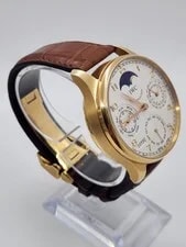 IWC 18K Rose Gold 42.5 Mm Portuguese Perpetual Calendar IW5022-13 3