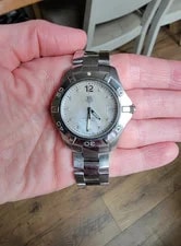 TAG Heuer WAF1115.BA0810 Aquaracer Series Quartz Diamonds White Ivory 3