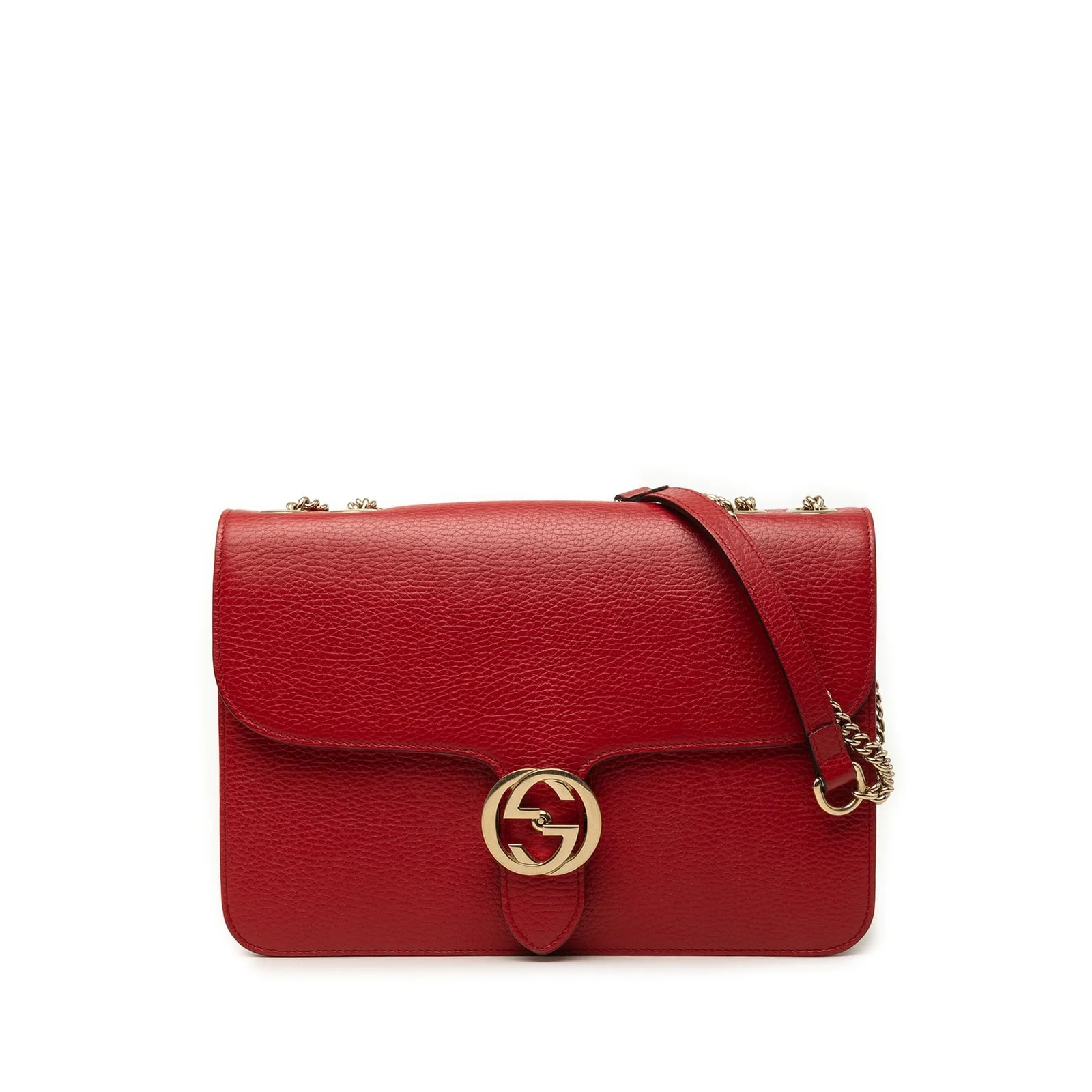 Gucci — Medium Dollar Interlocking G Crossbody — Handbag — resale