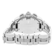 Cartier Roadster XL Chronograph Steel Auto Silver Dial Bracelet W62019X6 4