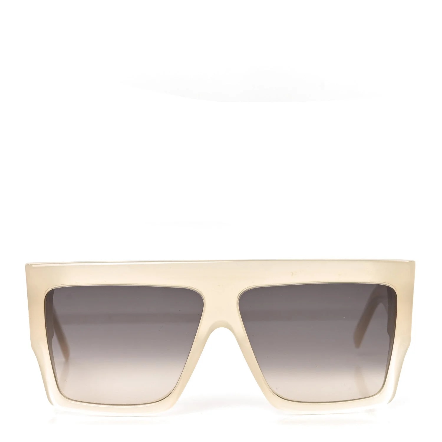 Acetate Flat Top Rectangular Sunglasses CL40092I Transparent 2