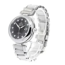 Omega DE Ville Ladymatic 425.33.34.20.51.001 34mm SS Black #C18037 2