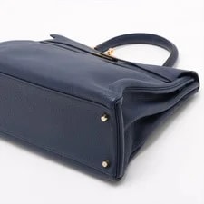 Hermès Kelly 35 le Tournay Saphir Metal Fittings □R 3