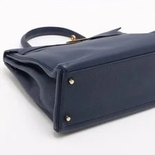 Hermès Kelly 35 le Tournay Saphir Metal Fittings □R 4