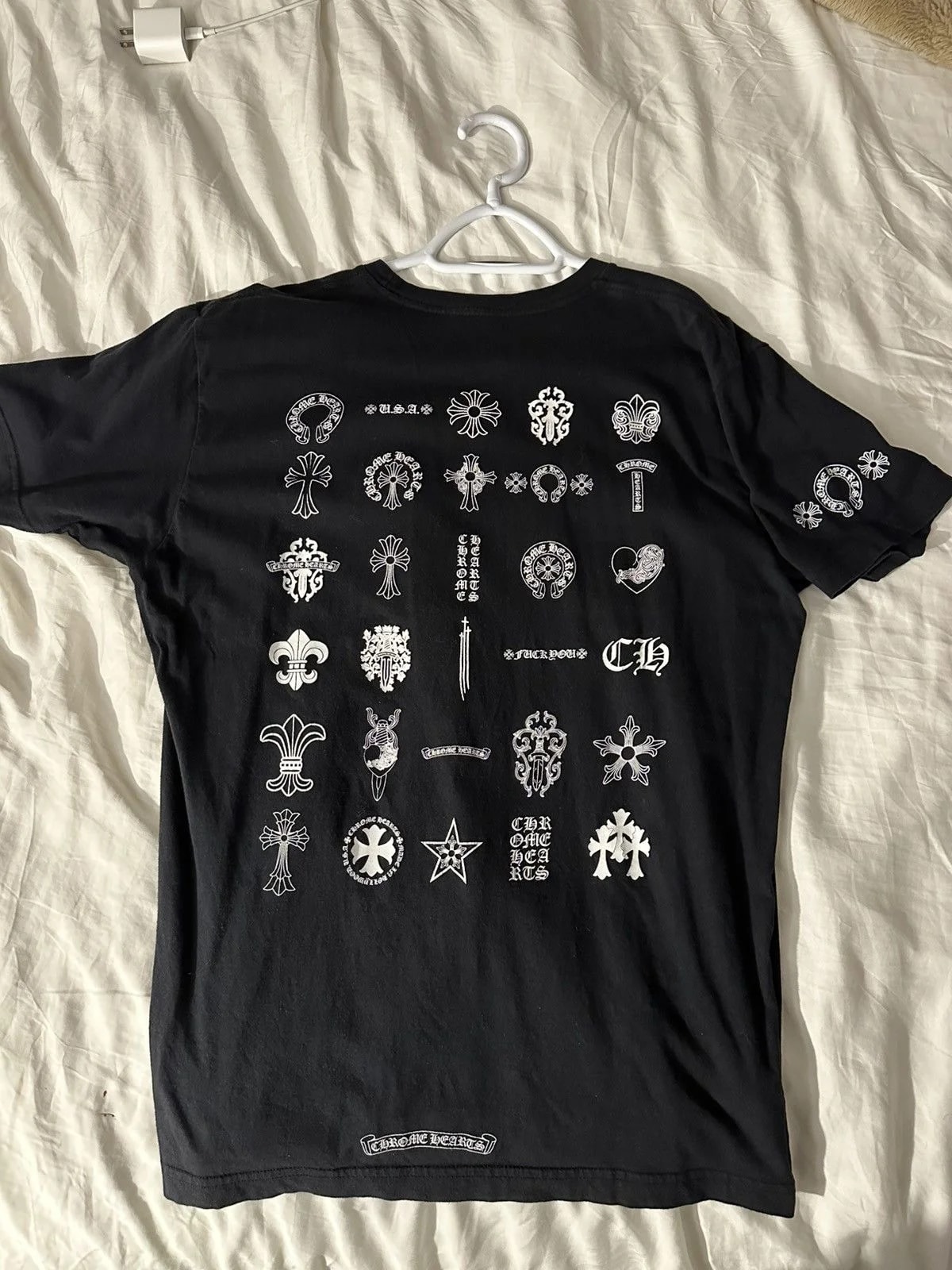 Chrome Hearts — Hearts -Logo Pocket Tee T-Shirt — streetwear — resale