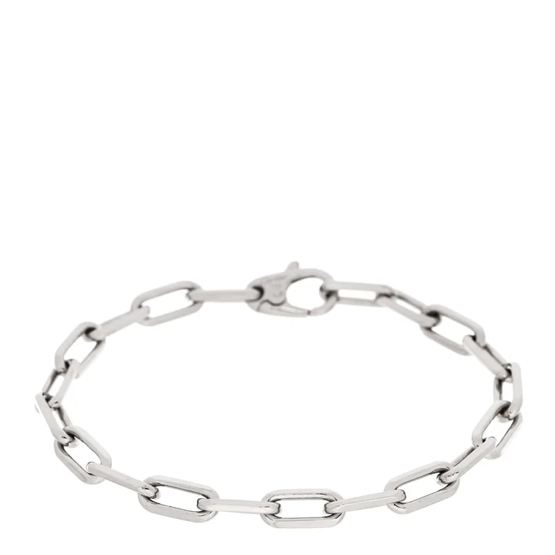 Cartier — 18K White Gold Santos de Cartier — Jewelry — resale