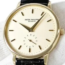 Patek Philippe Calatrava 3893J Manual K18YG 33mm Beige #HD118 4