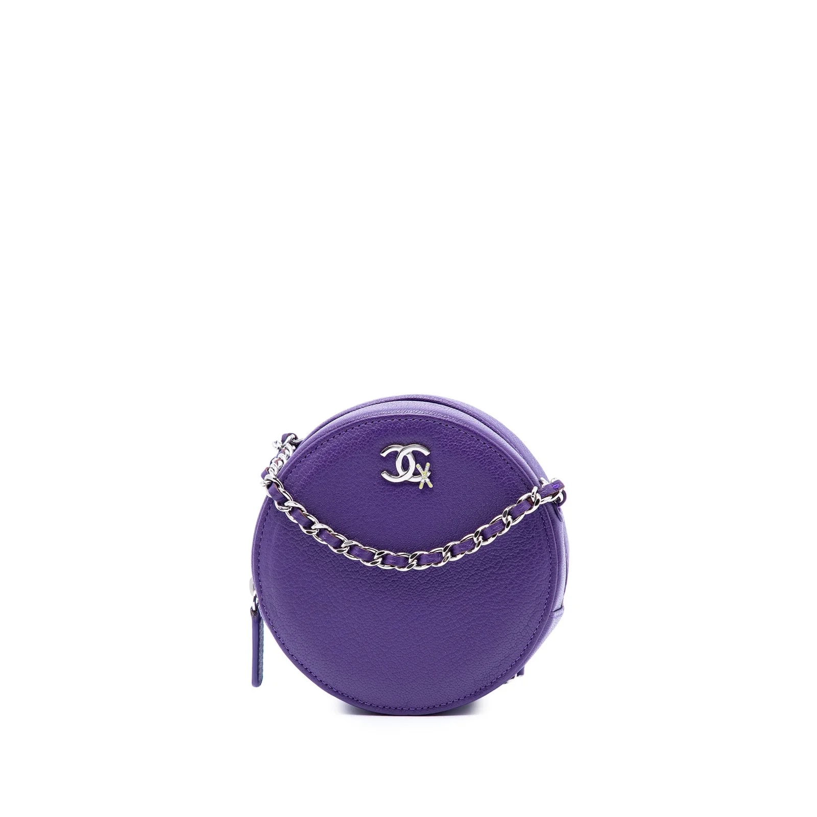 Chanel — CC Round Ski With Chain — Handbag — resale