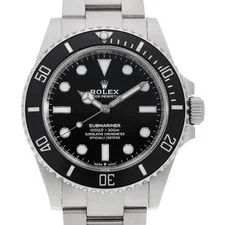 Rolex — Rolex Submariner No Date 124060 Black Random Number Second Hand — Watch — resale