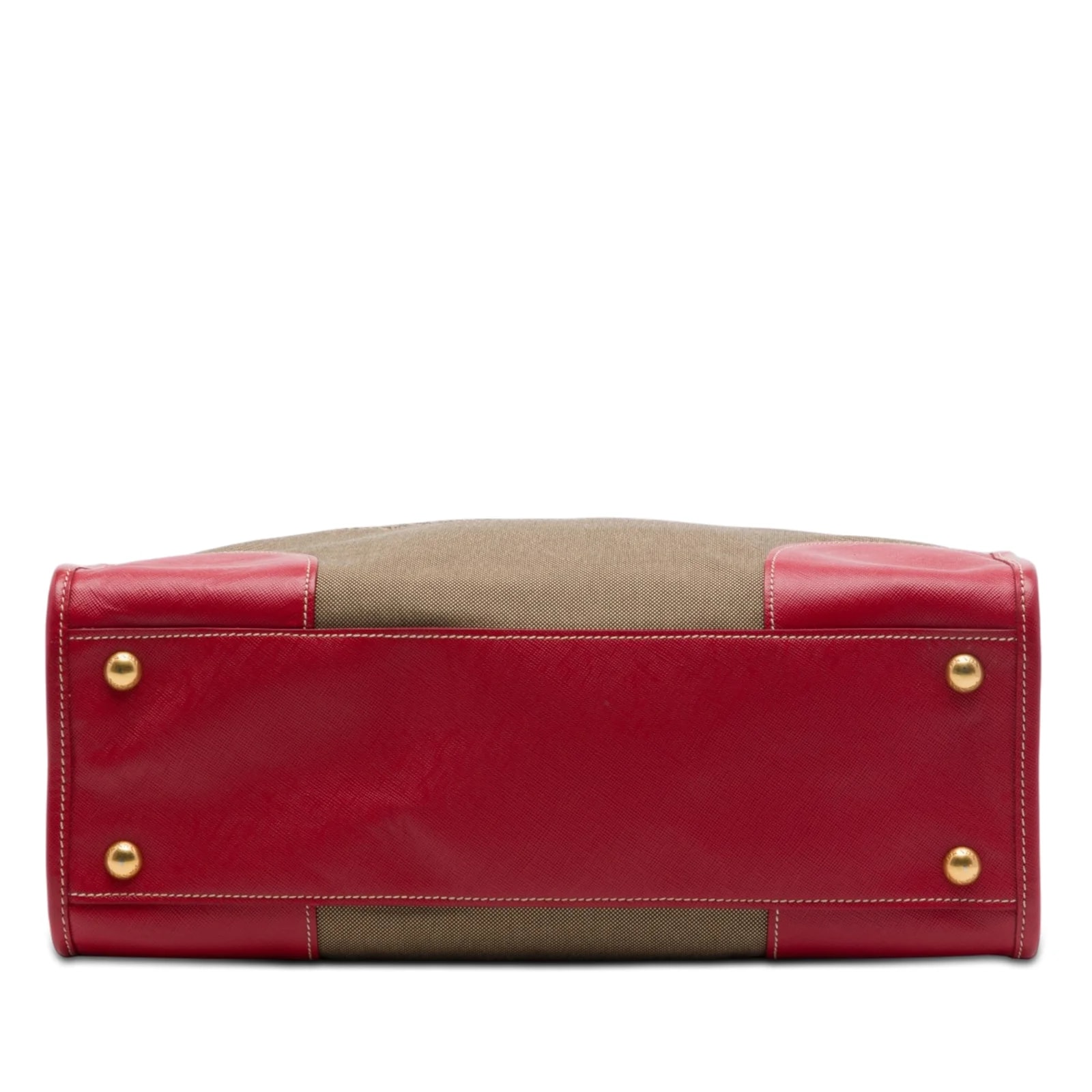 Trimmed Canapa Logo Double Zip Satchel 3