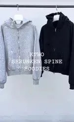 Ktwo studio shrunken hoodie — streetwear — deal