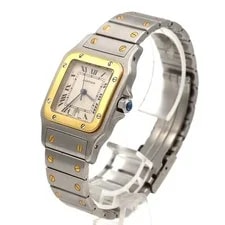 Authentic [Unserviced - Value Price] Cartier Santos Galbee LM Two-Tone W2001... 2