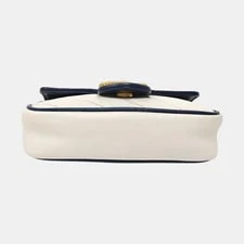 Gucci Authentic GG Marmont 17.5*11.5*4cm Cowhide 4