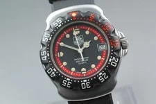 Tag Heuer — Near TAG Heuer Formula 1 385.513/1 White Red Dial Quartz 34mm — Watch — resale