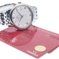 Omega — Omega DE Ville Co-axial 424.10.40.20.02.001 40mm SS Silver #C6310 — Watch — resale